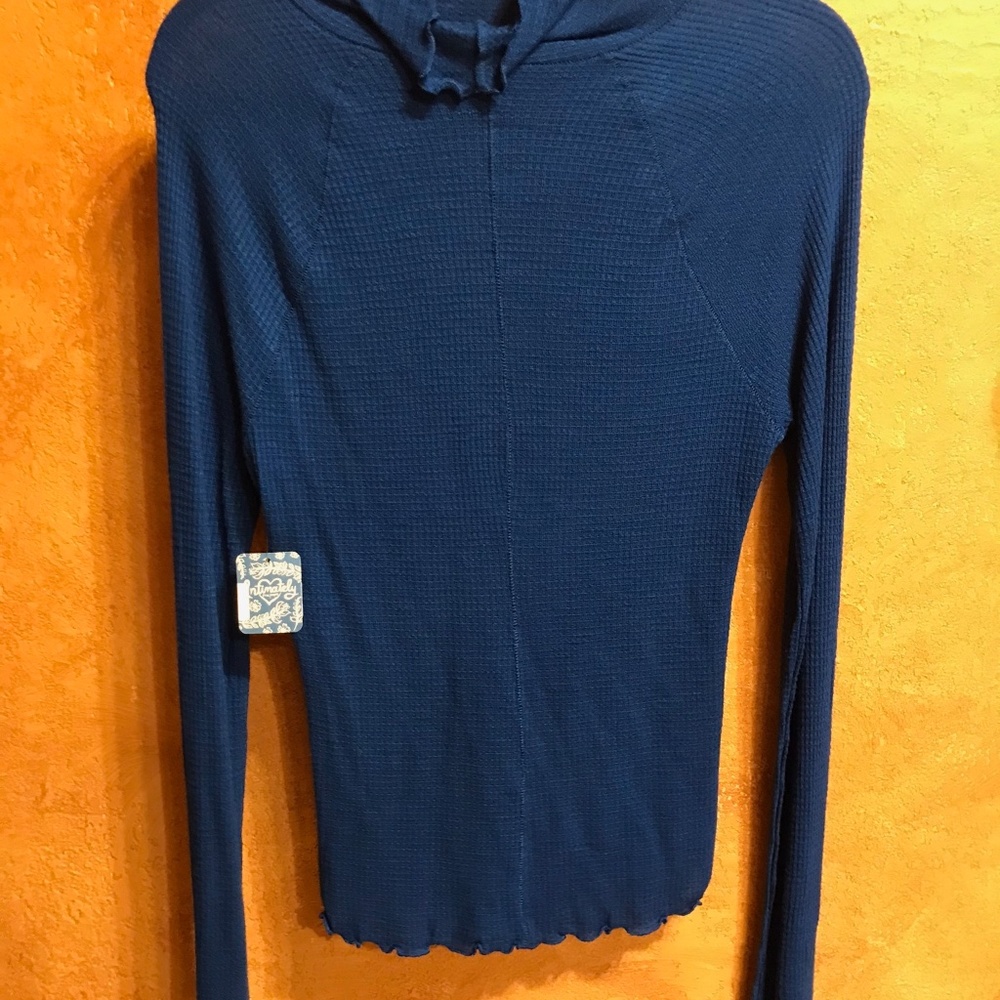 NWT Free People Thermal High Neck Top